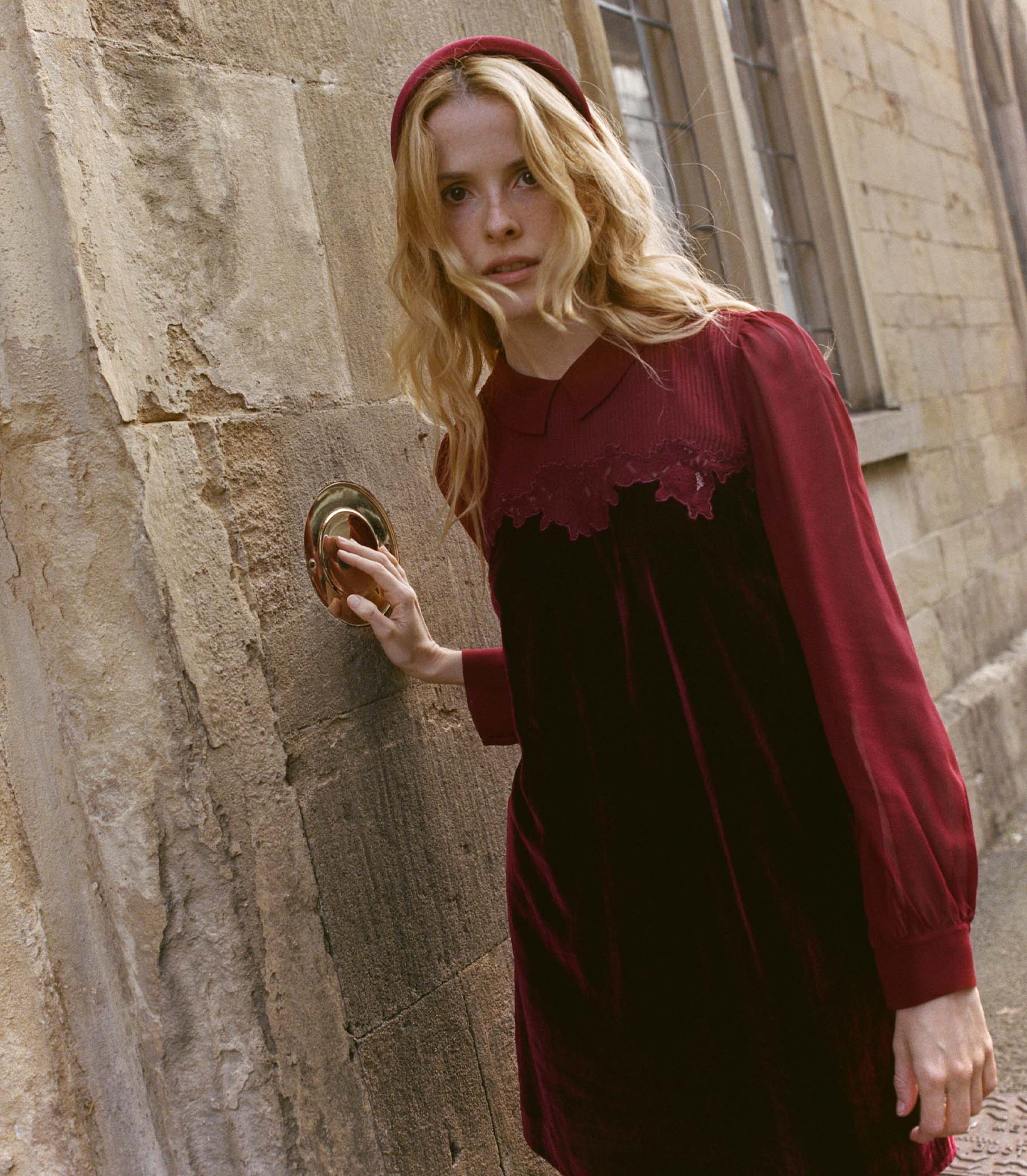 MADELYNNE DRESS -- VINO ROSSO - Image 5