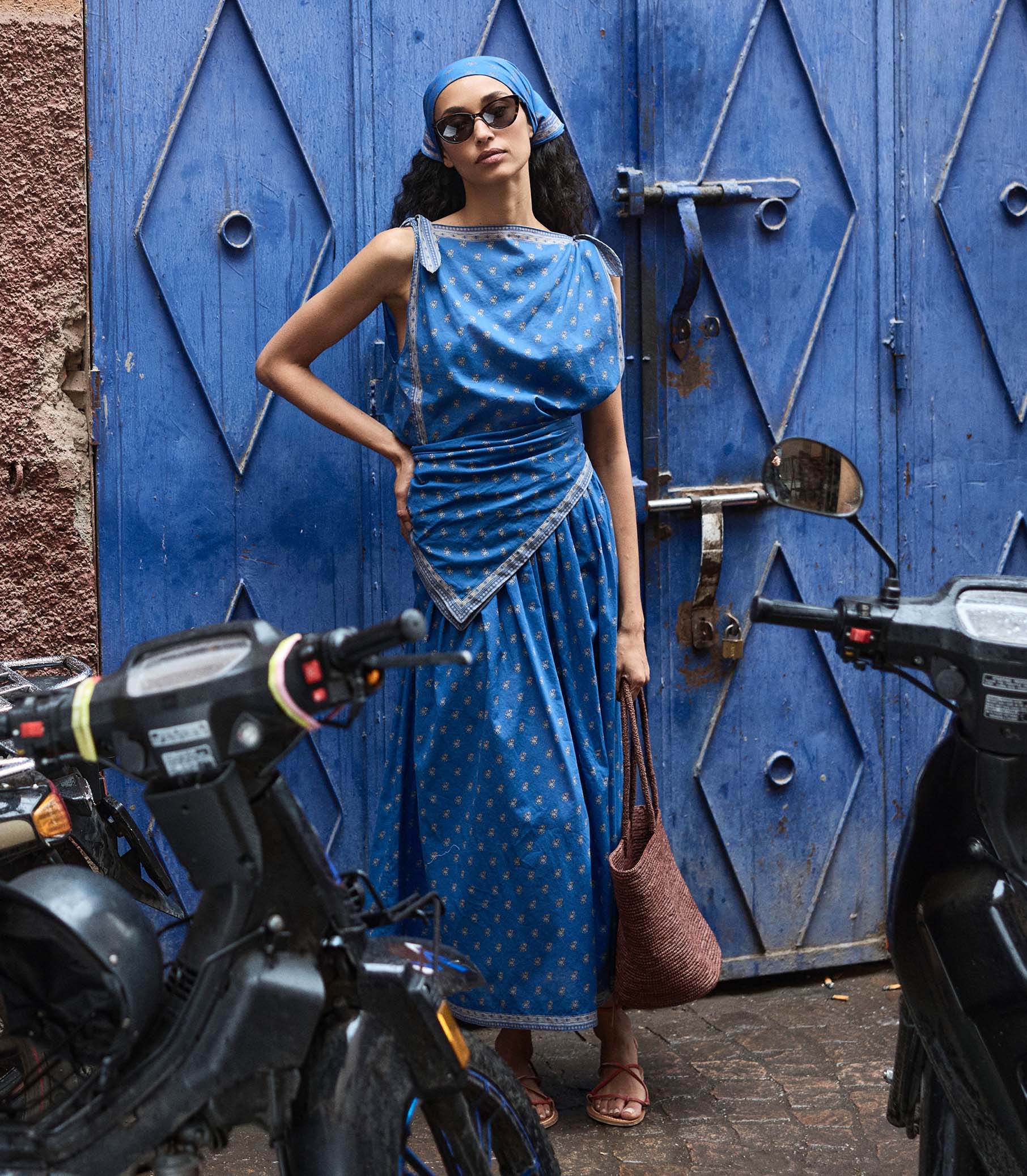 MARCIETTE SKIRT -- EARTHA PAISLEY - Image 2