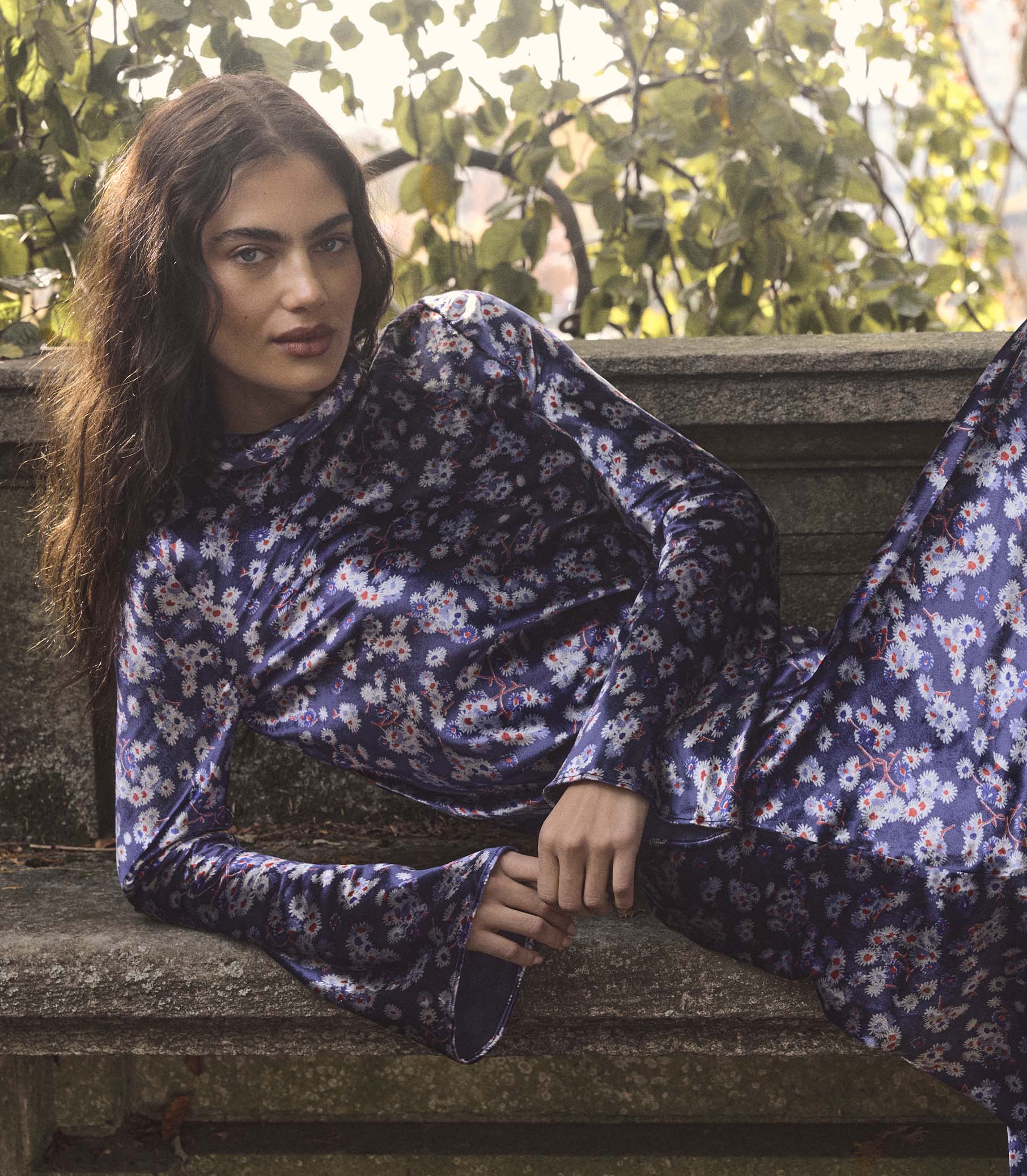 MAURICIA DRESS -- WINDSWEPT DAISIES - Image 3