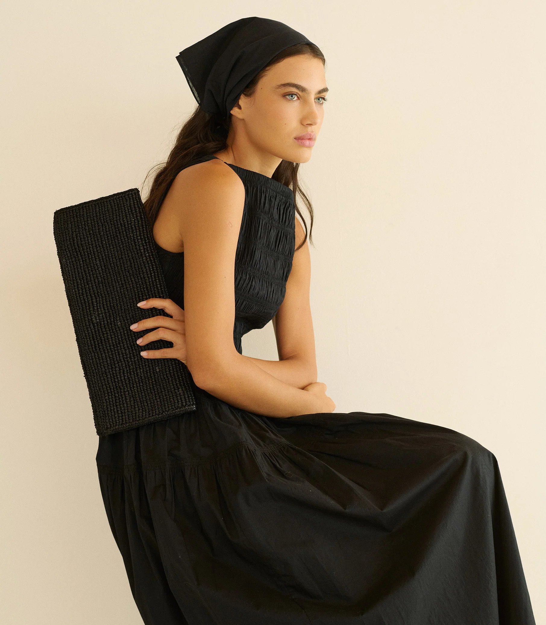 MELIE DRESS -- BLACK - Image 3