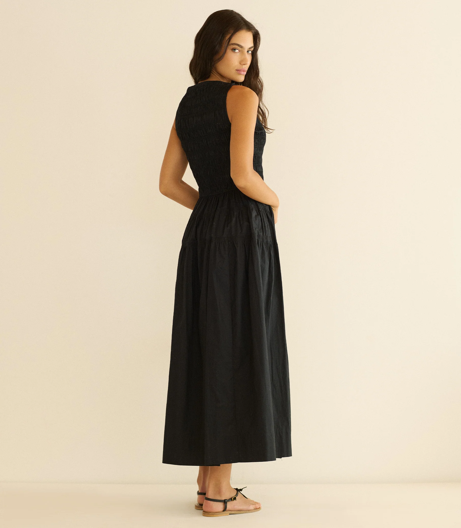 MELIE DRESS -- BLACK - Image 5