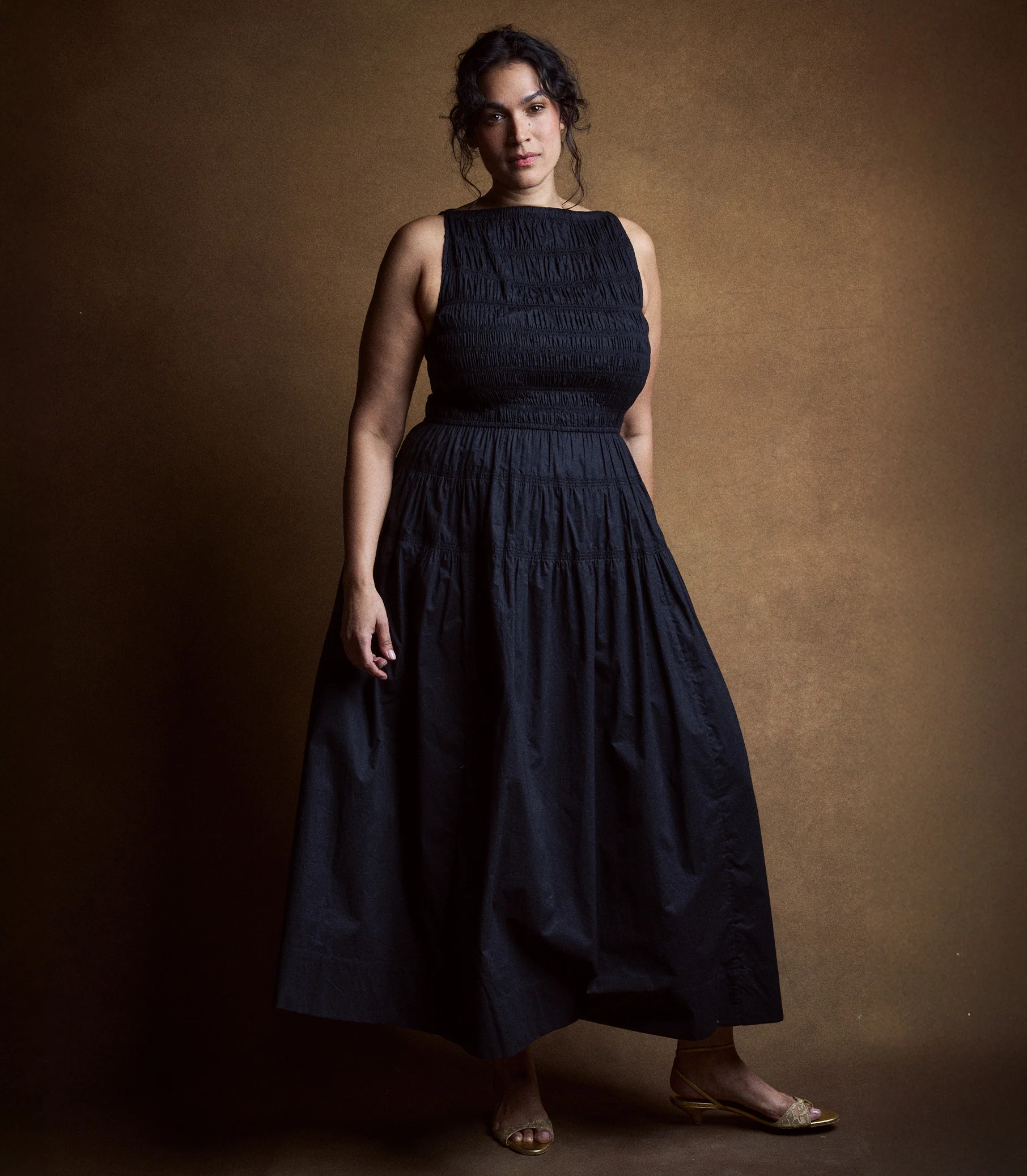 MELIE DRESS -- BLACK - Image 6