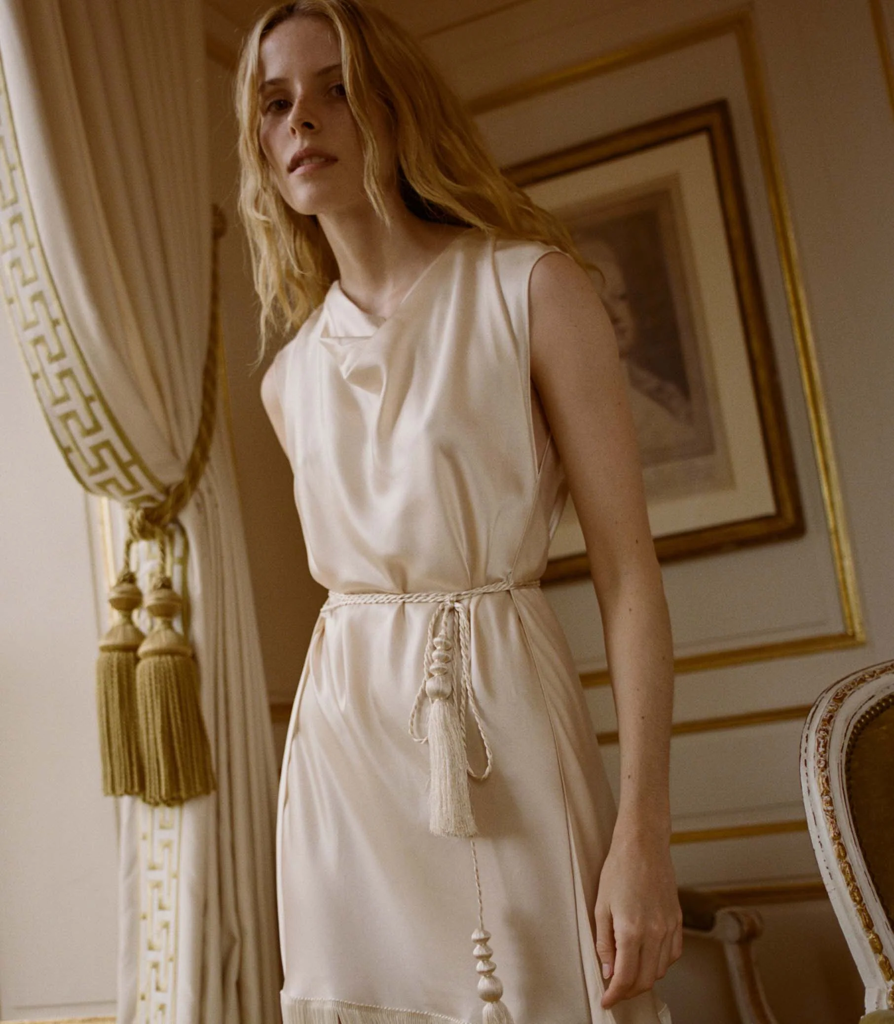 NELLCOTE ANNIVERSARY DRESS -- CANDLELIGHT - Image 4