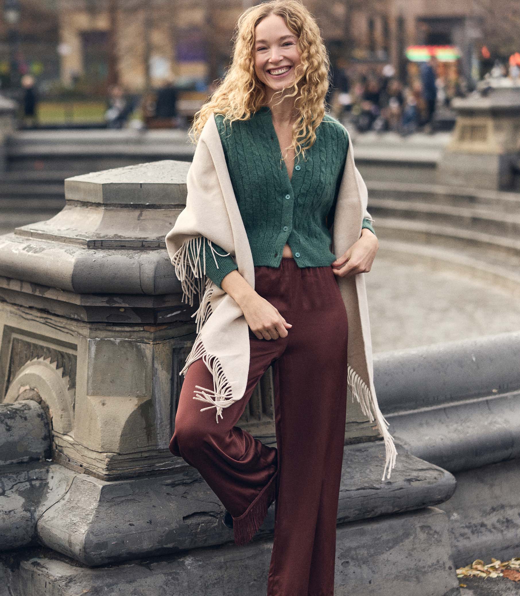 PENROSE CARDIGAN -- SPRUCE - Image 5