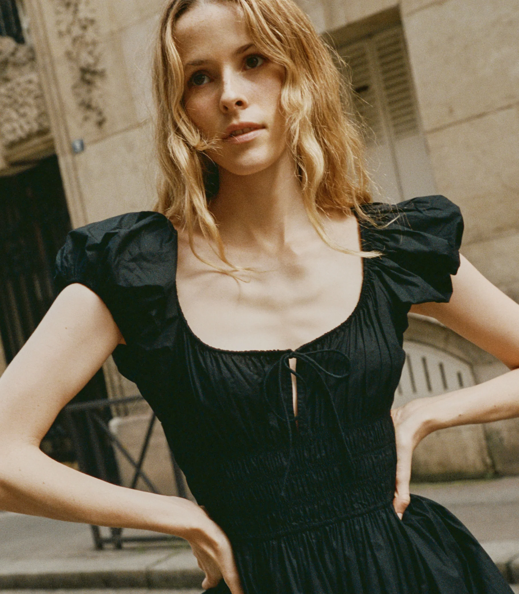 QUINN DRESS -- BLACK - Image 2