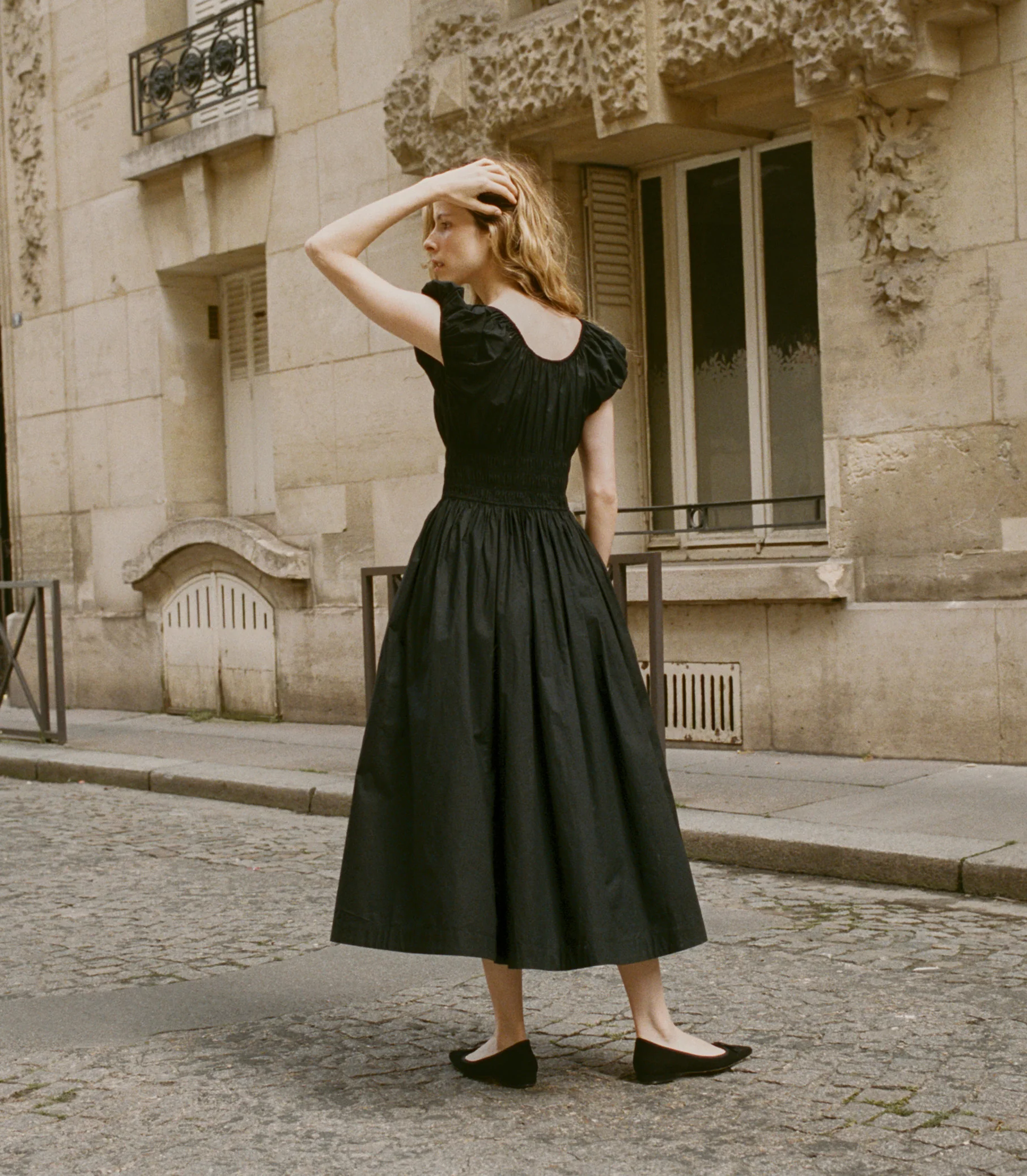 QUINN DRESS -- BLACK - Image 6