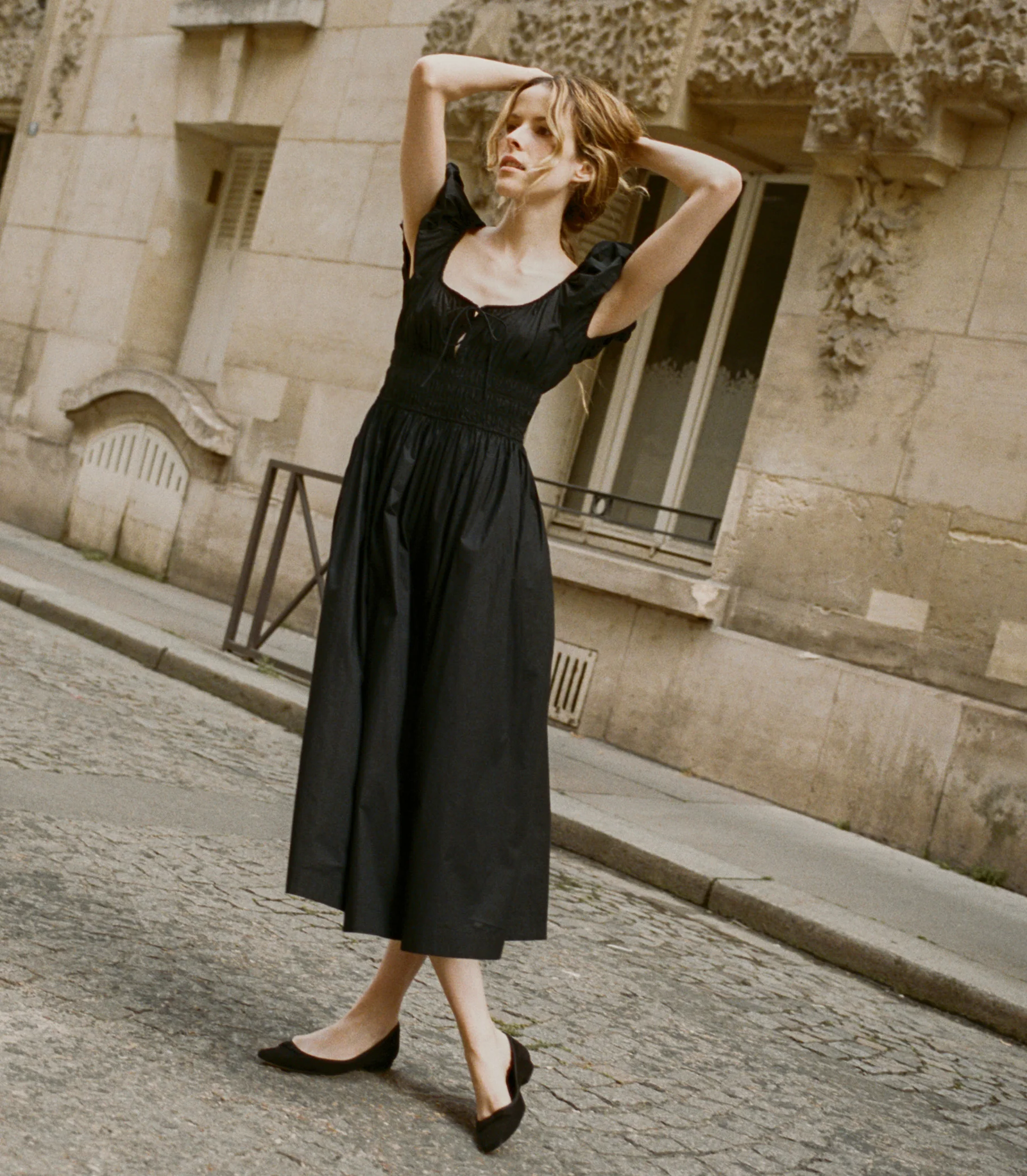 QUINN DRESS -- BLACK - Image 7