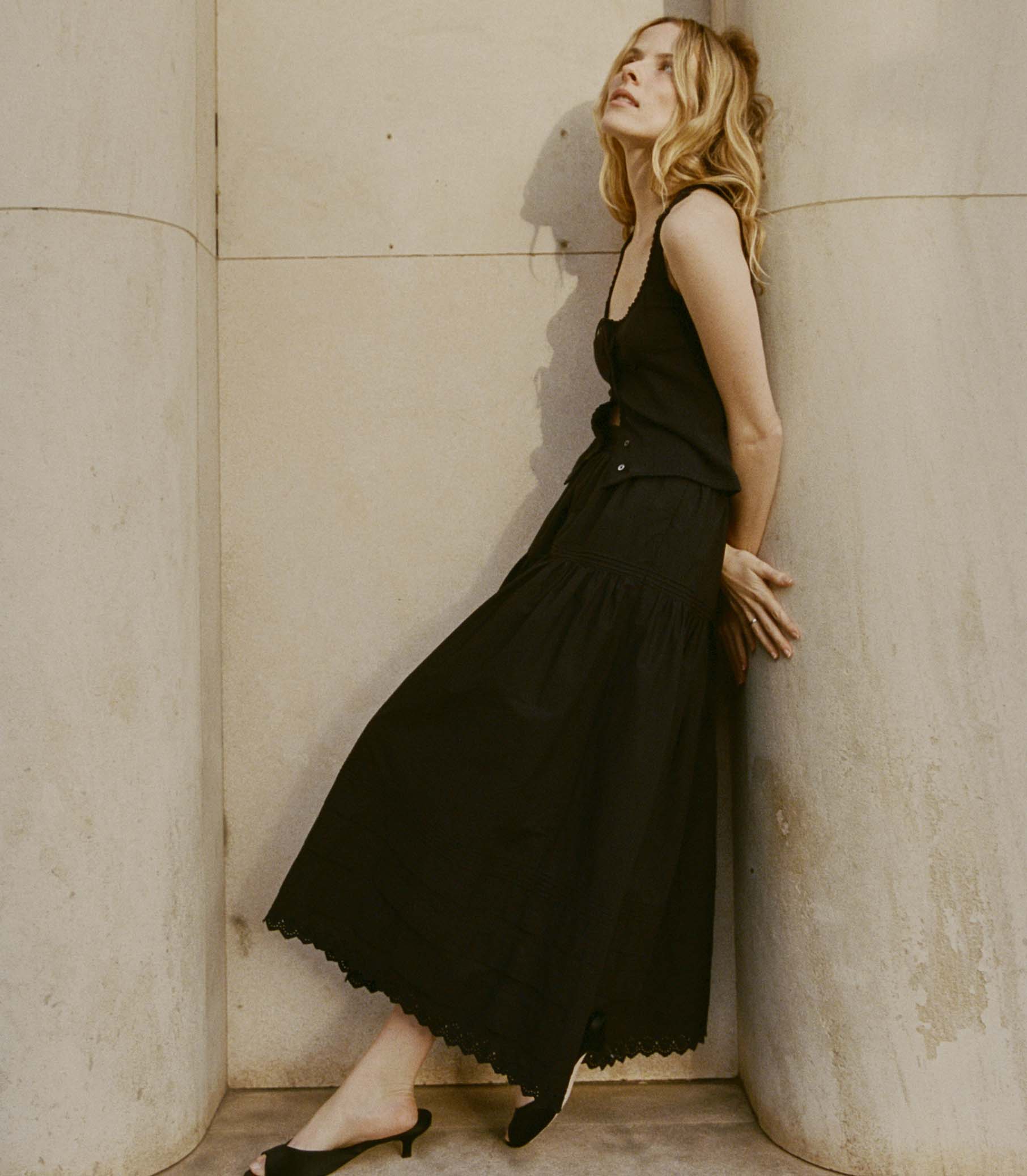 SEBASTIANE SKIRT -- BLACK - Image 5