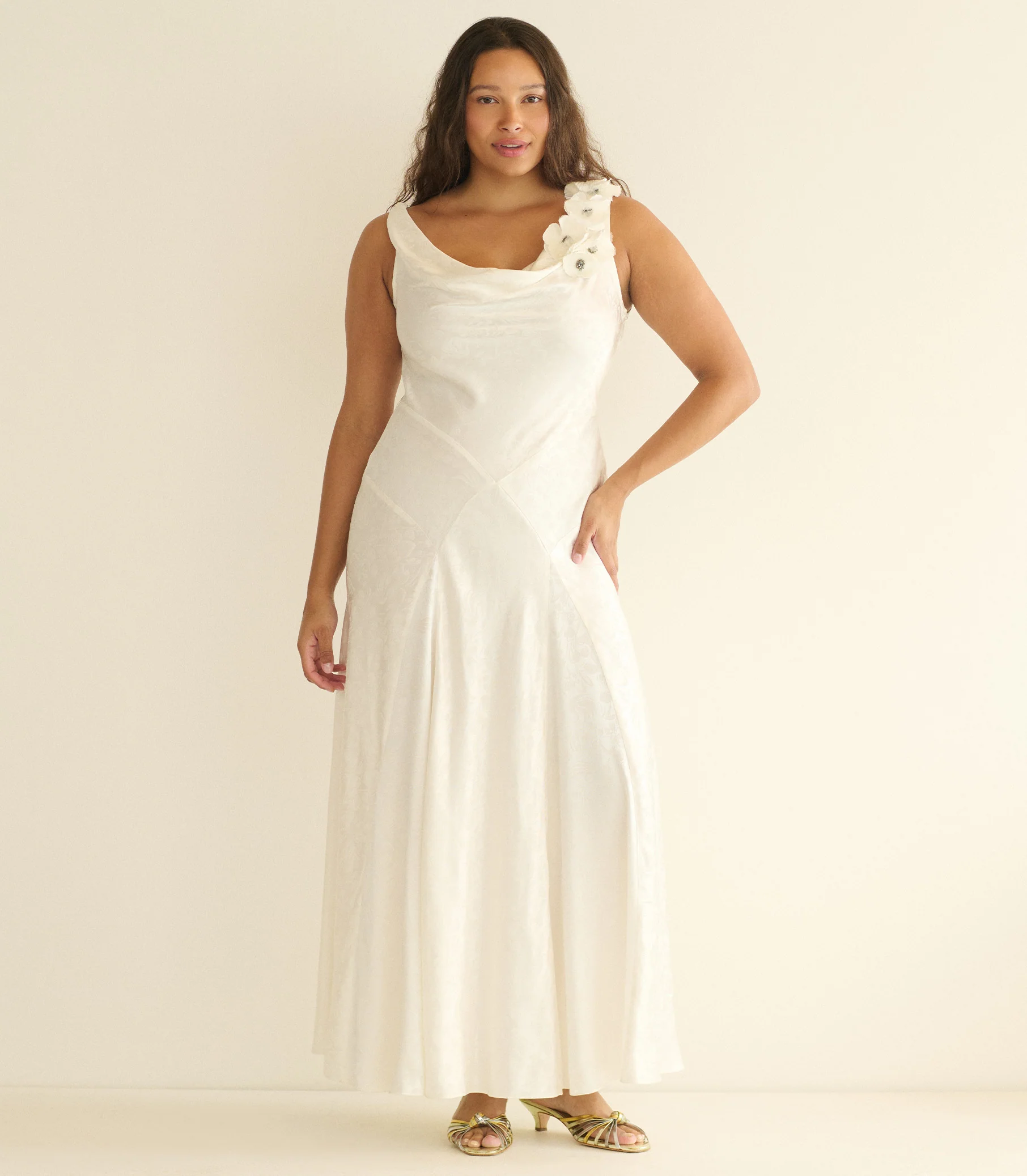 SOLENA DRESS -- SALT - Image 7