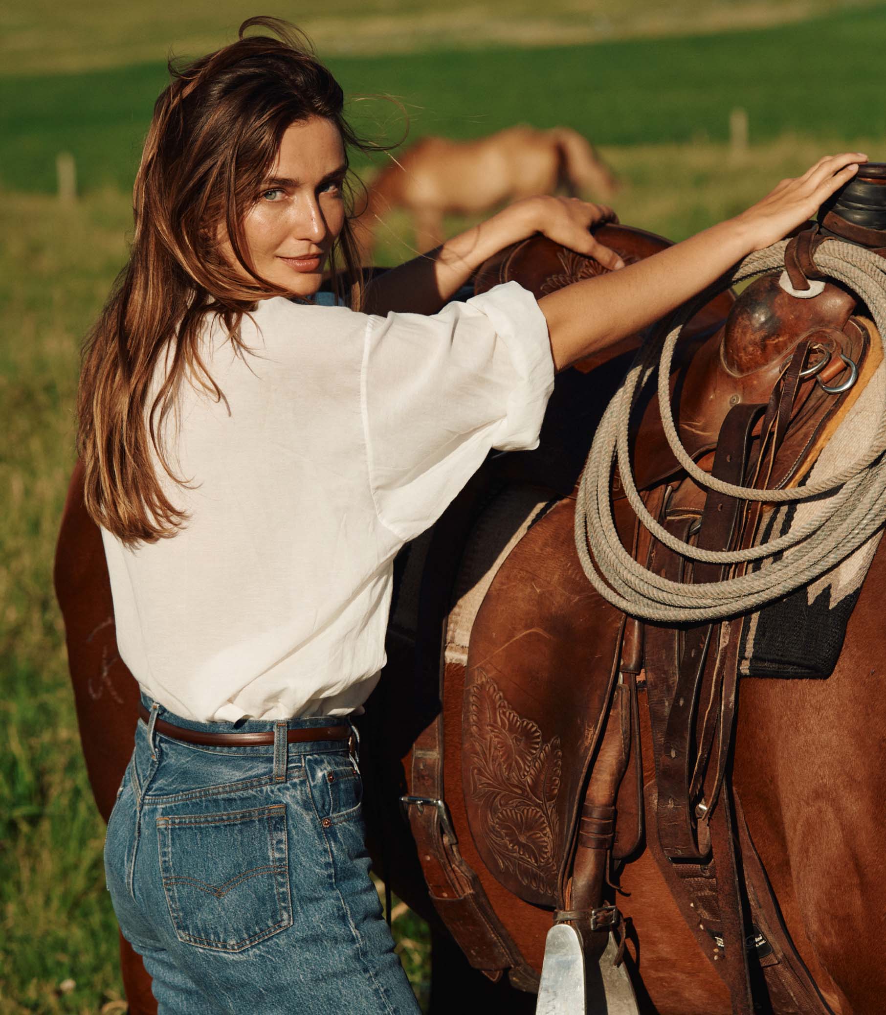 THE JANE BLOUSE -- SALT - Image 5
