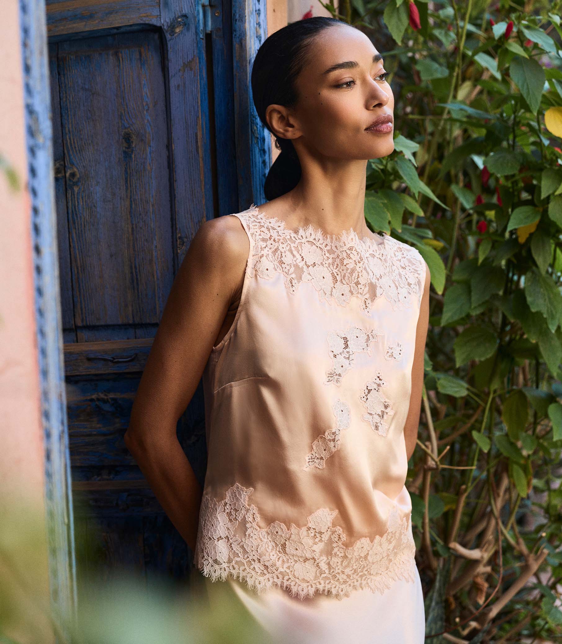 VIVIANE TOP -- PEACH SORBET - Image 2