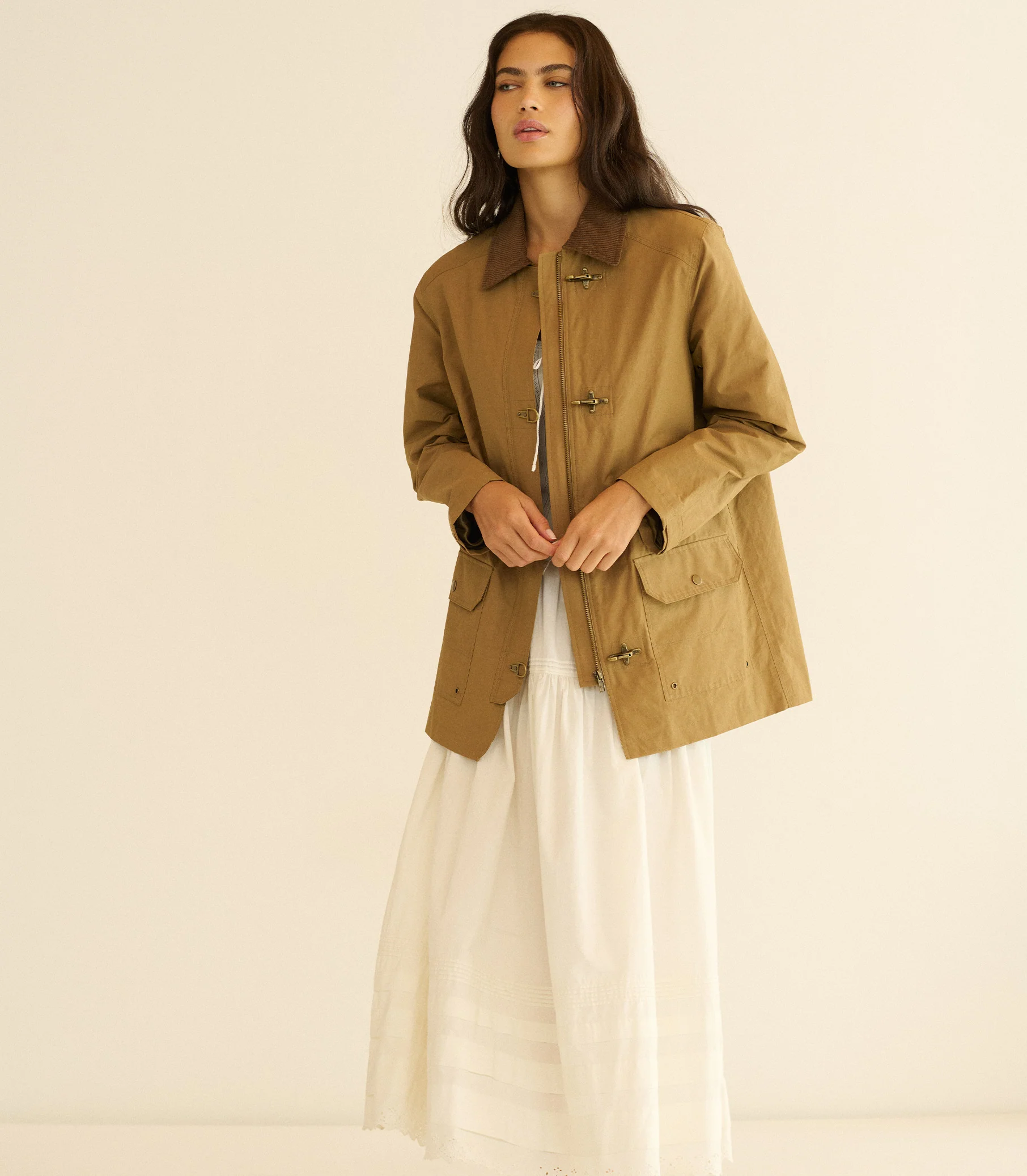 WAVERLEY RAINCOAT -- COYOTE - Image 2