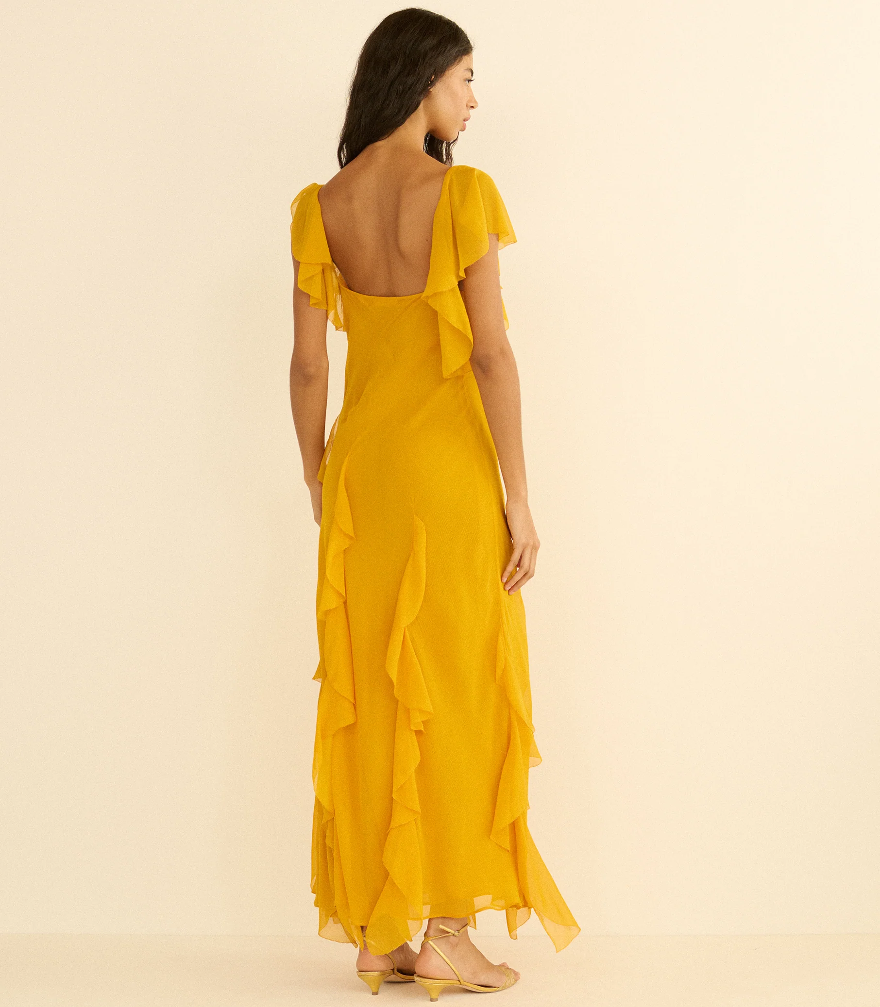 ZELIA DRESS -- SUNFLOWER - Image 7